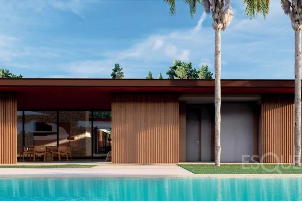 Casa nova com projeto de Rodrigo Vilas Boas na Quinta da Baroneza
