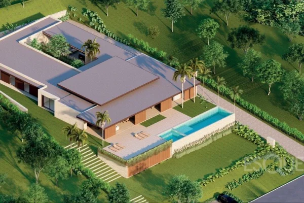 Casa nova com projeto de Rodrigo Vilas Boas na Quinta da Baroneza