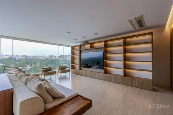 Apartamento no Oscar Ibirapuera próximo ao Parque Ibirapuera