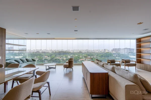 Apartamento no Oscar Ibirapuera próximo ao Parque Ibirapuera