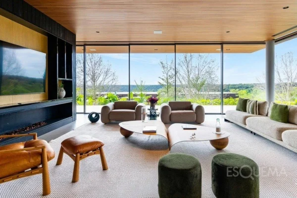 Casa contemporânea mobiliada na Quinta da Baroneza