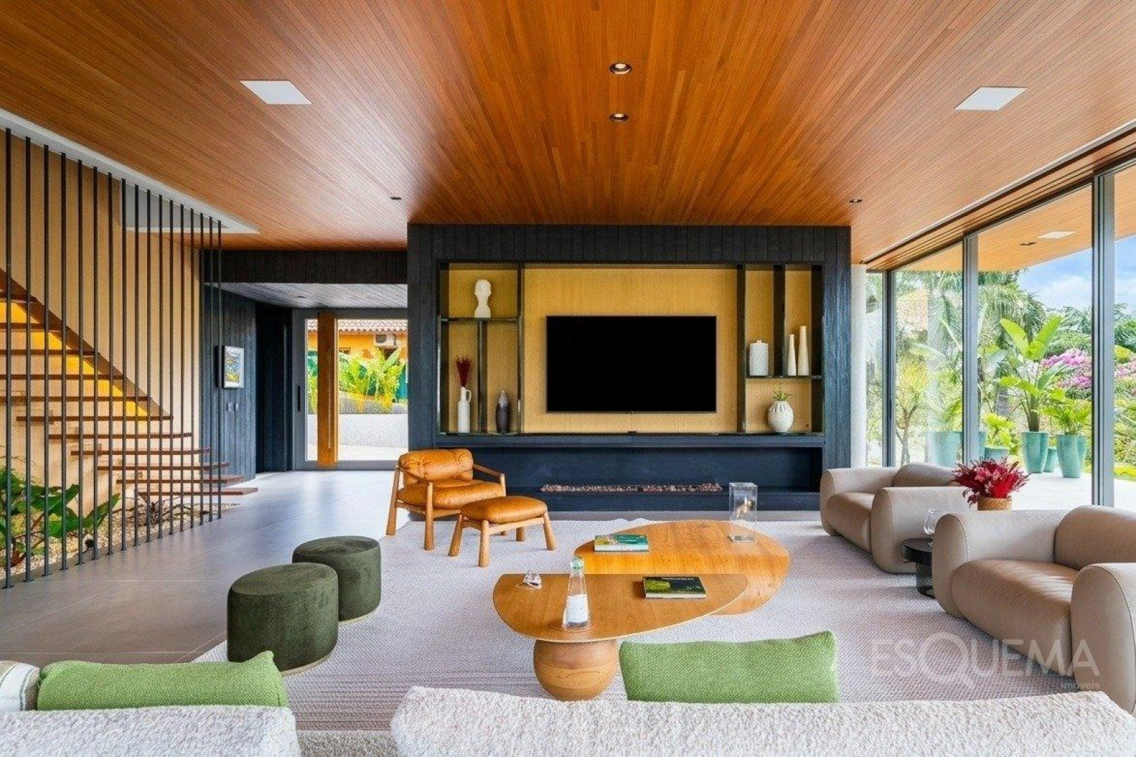 Casa contemporânea mobiliada na Quinta da Baroneza - Imagem 5