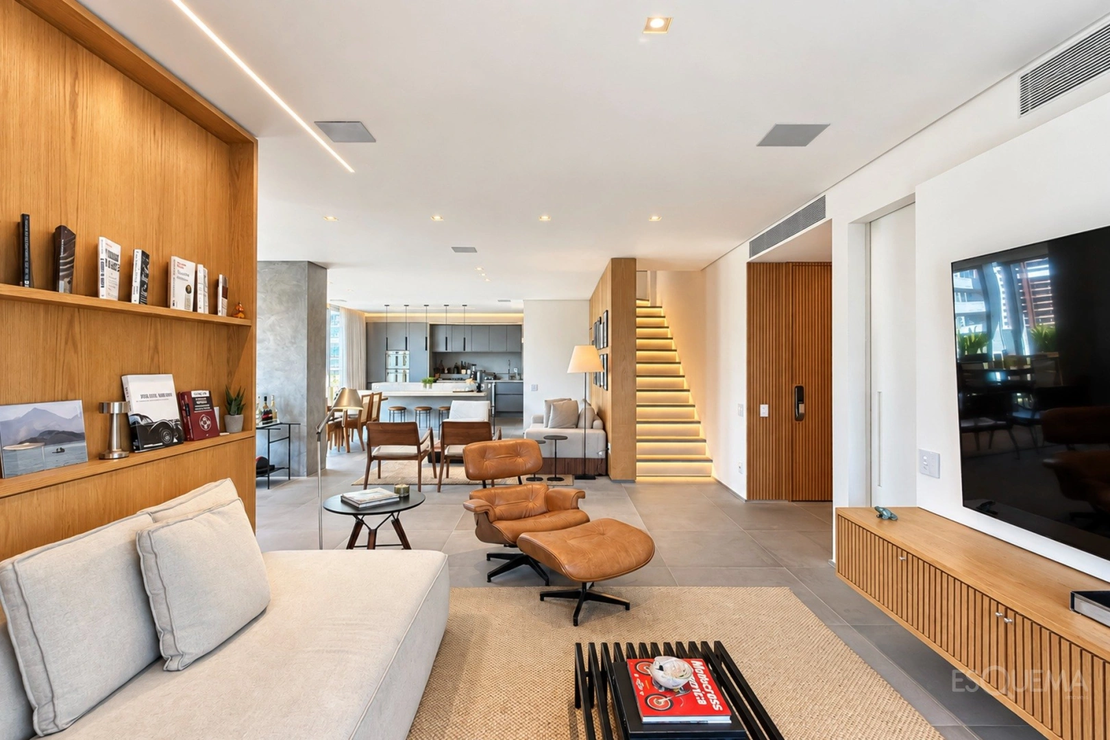 Apartamento duplex com pé-direito duplo próximo ao Parque do Povo - Imagem 7
