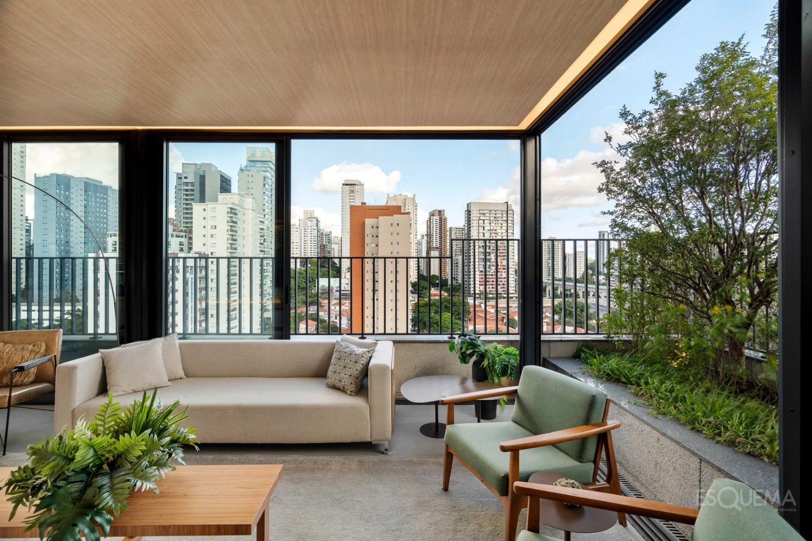 Cobertura duplex decorada com jardim privativo - Imagem 3