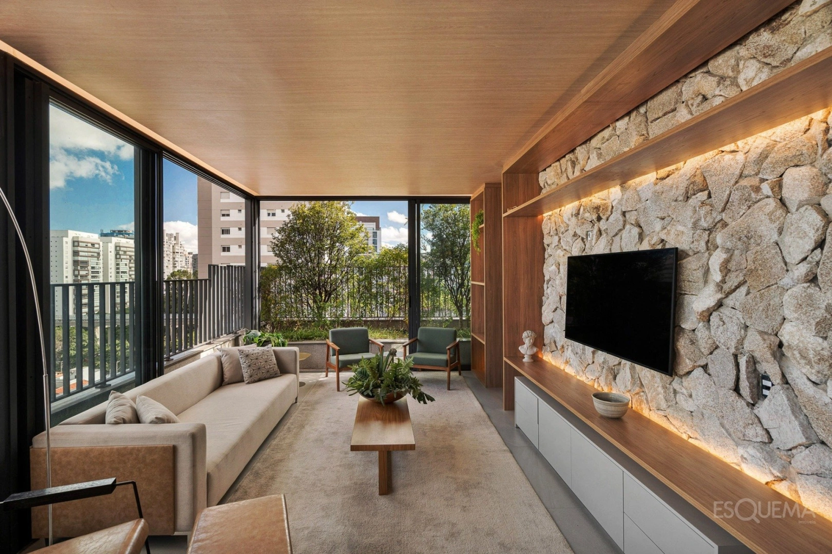 Cobertura duplex decorada com jardim privativo - Imagem 5