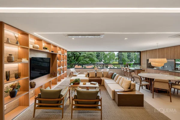 Apartamento nunca habitado e decorado no Brooklin