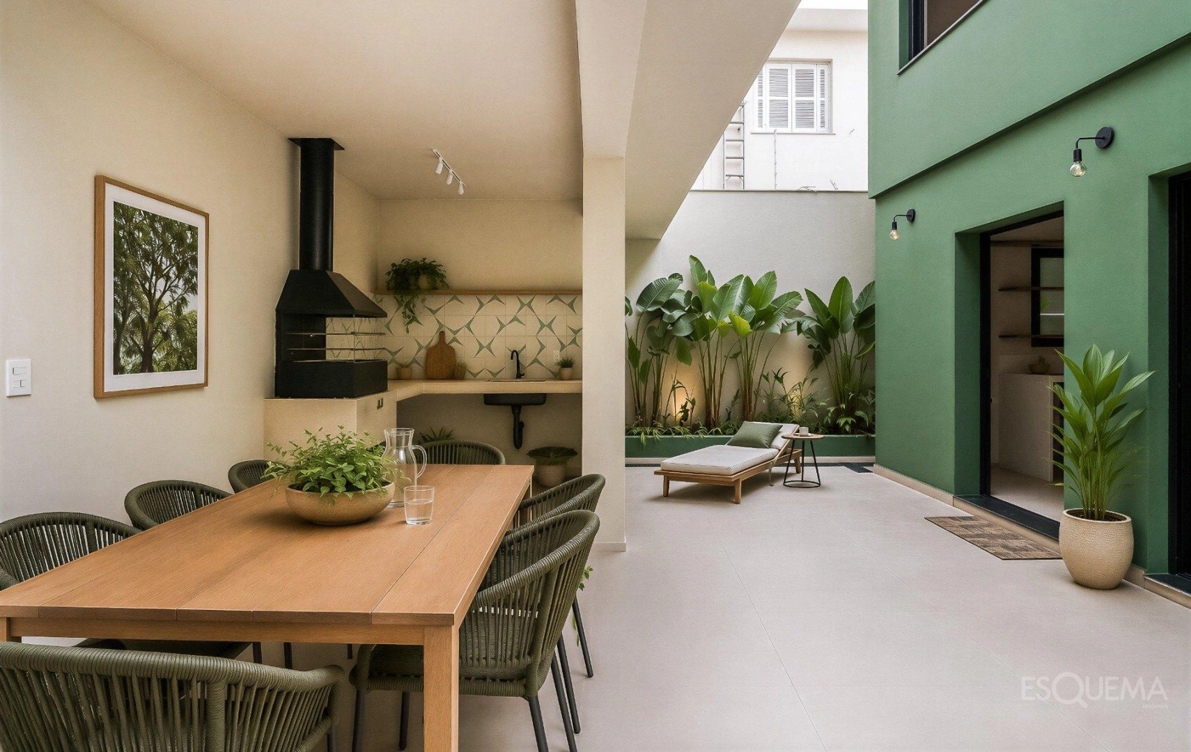 Casa reformada com ambientes integrados e iluminação natural - Imagem 4