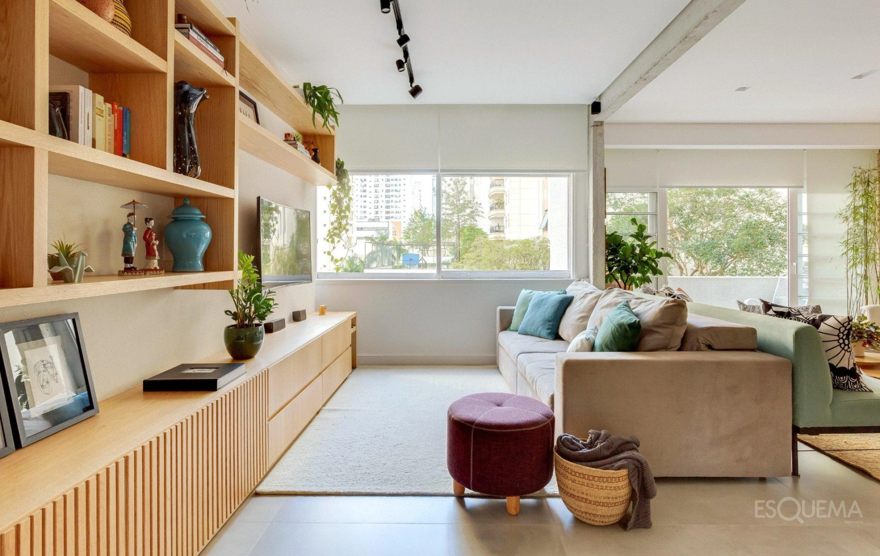 Apartamento reformado com varanda e vista para o verde em Pinheiros - Imagem 3