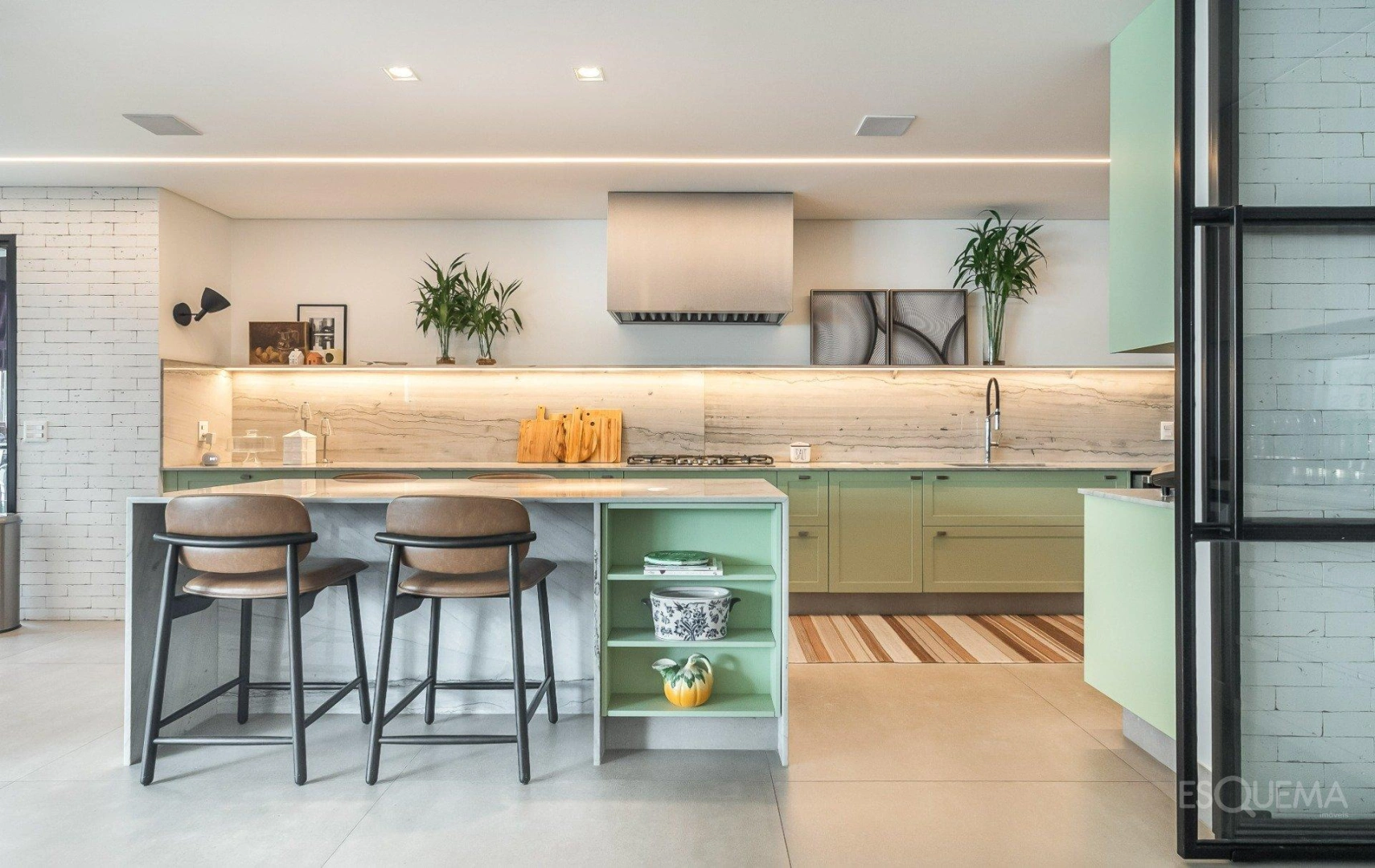 Apartamento com ambientes amplos e projeto de Gui Mattos no Brooklin - Imagem 2