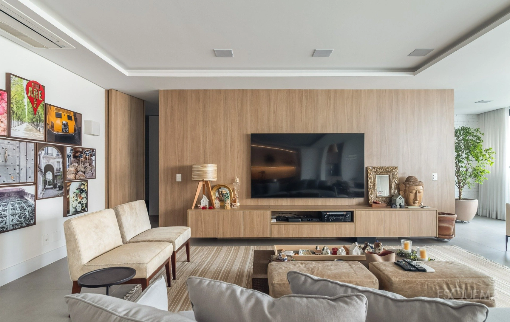 Apartamento com ambientes amplos e projeto de Gui Mattos no Brooklin - Imagem 7