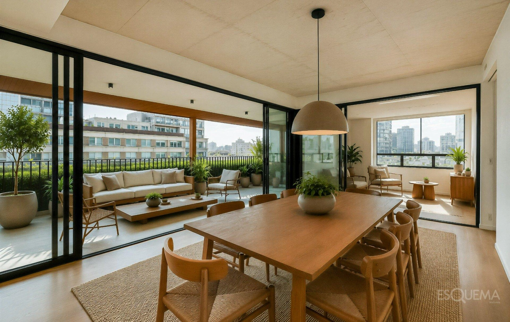 Apartamento com planta flexível e terraço nos Jardins - Imagem 1