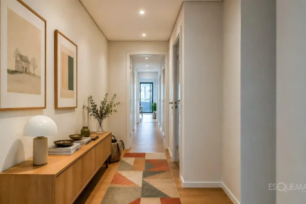 Apartamento com planta flexível e terraço nos Jardins