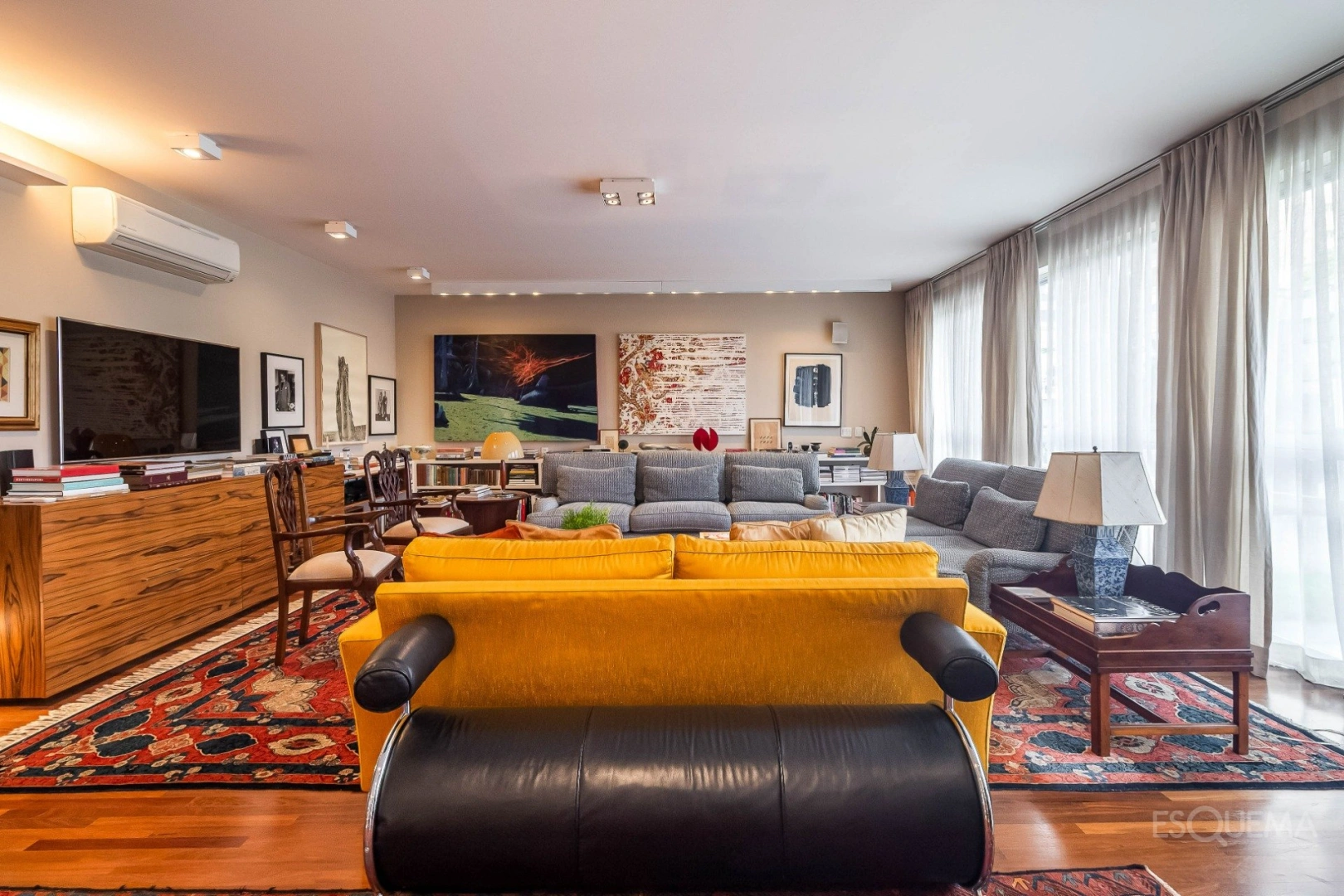 Apartamento modernista reformado na parte baixa dos Jardins - Imagem 1