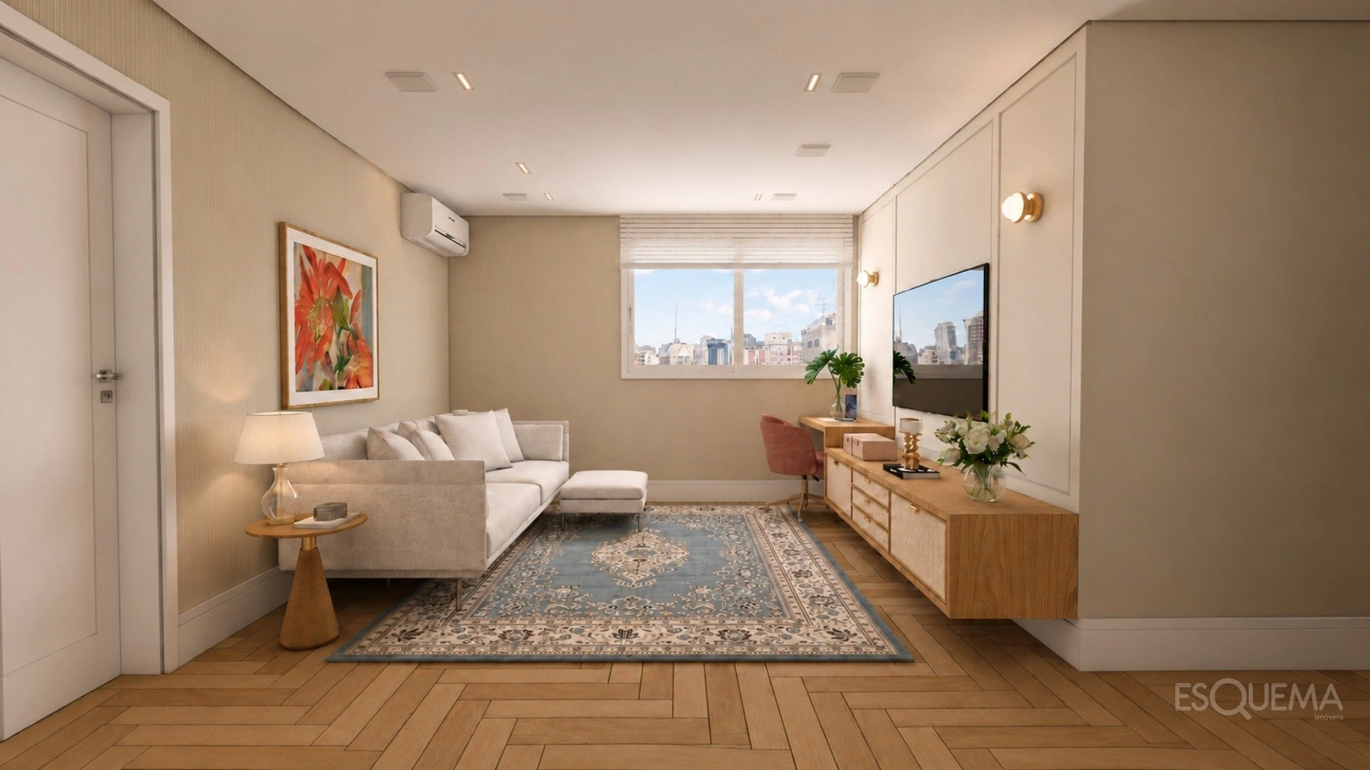 Apartamento em andar alto com 3 suítes e ambientes integrados - Imagem 5
