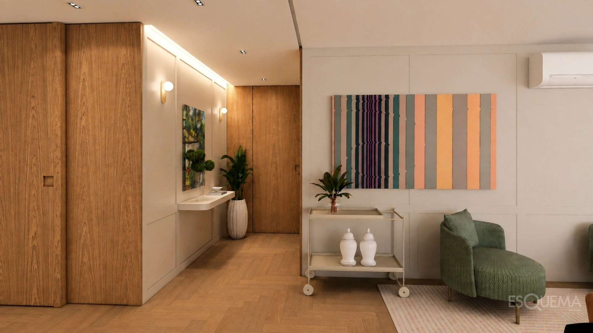 Apartamento em andar alto com 3 suítes e ambientes integrados - Imagem 7
