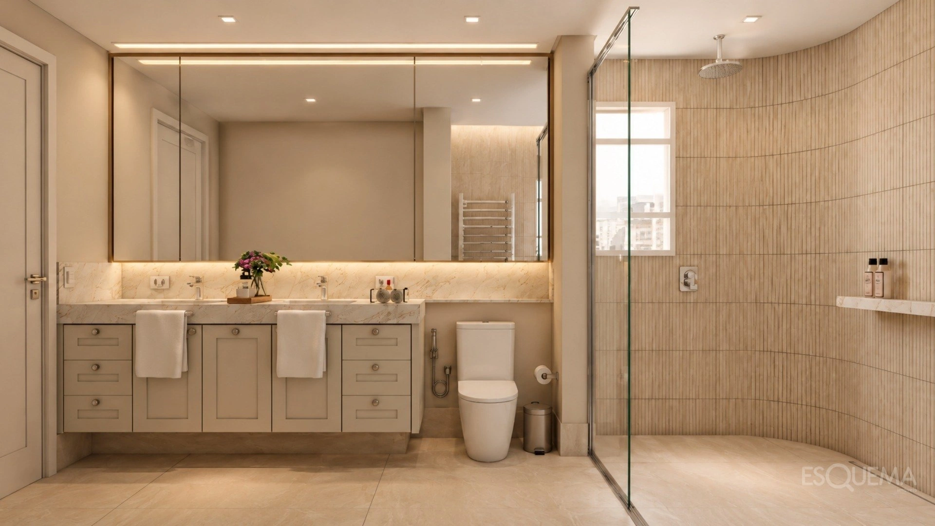 Apartamento em andar alto com 3 suítes e ambientes integrados - Imagem 8