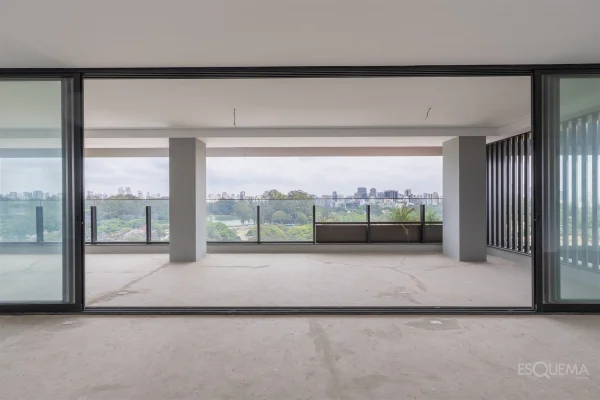 Apartamento novo com vista para o Parque Ibirapuera