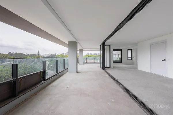 Apartamento novo com vista para o Parque Ibirapuera
