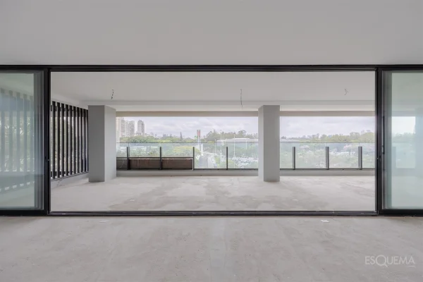 Apartamento novo com vista para o Parque Ibirapuera