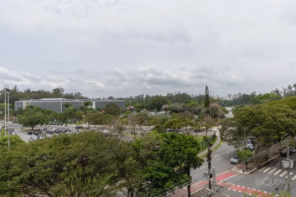Apartamento novo com vista para o Parque Ibirapuera