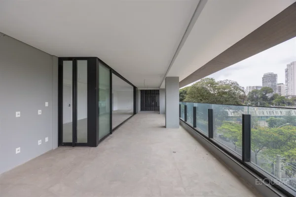 Apartamento novo com vista para o Parque Ibirapuera
