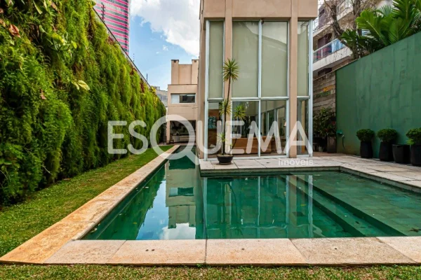 Casa com projeto contemporâneo