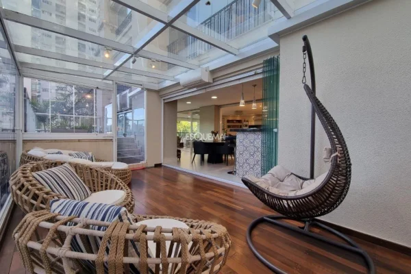 Apartamento garden com 4 suítes