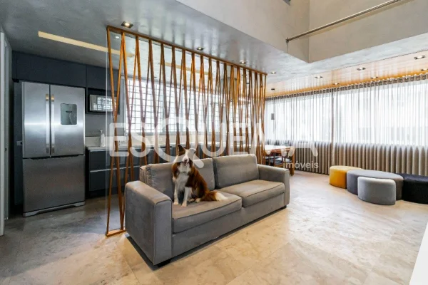 Apartamento duplex mobiliado em rua fechada com segurança