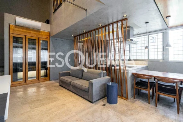 Apartamento duplex mobiliado em rua fechada com segurança