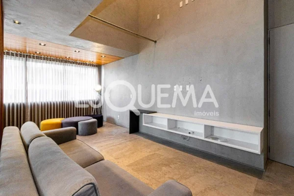 Apartamento duplex mobiliado em rua fechada com segurança